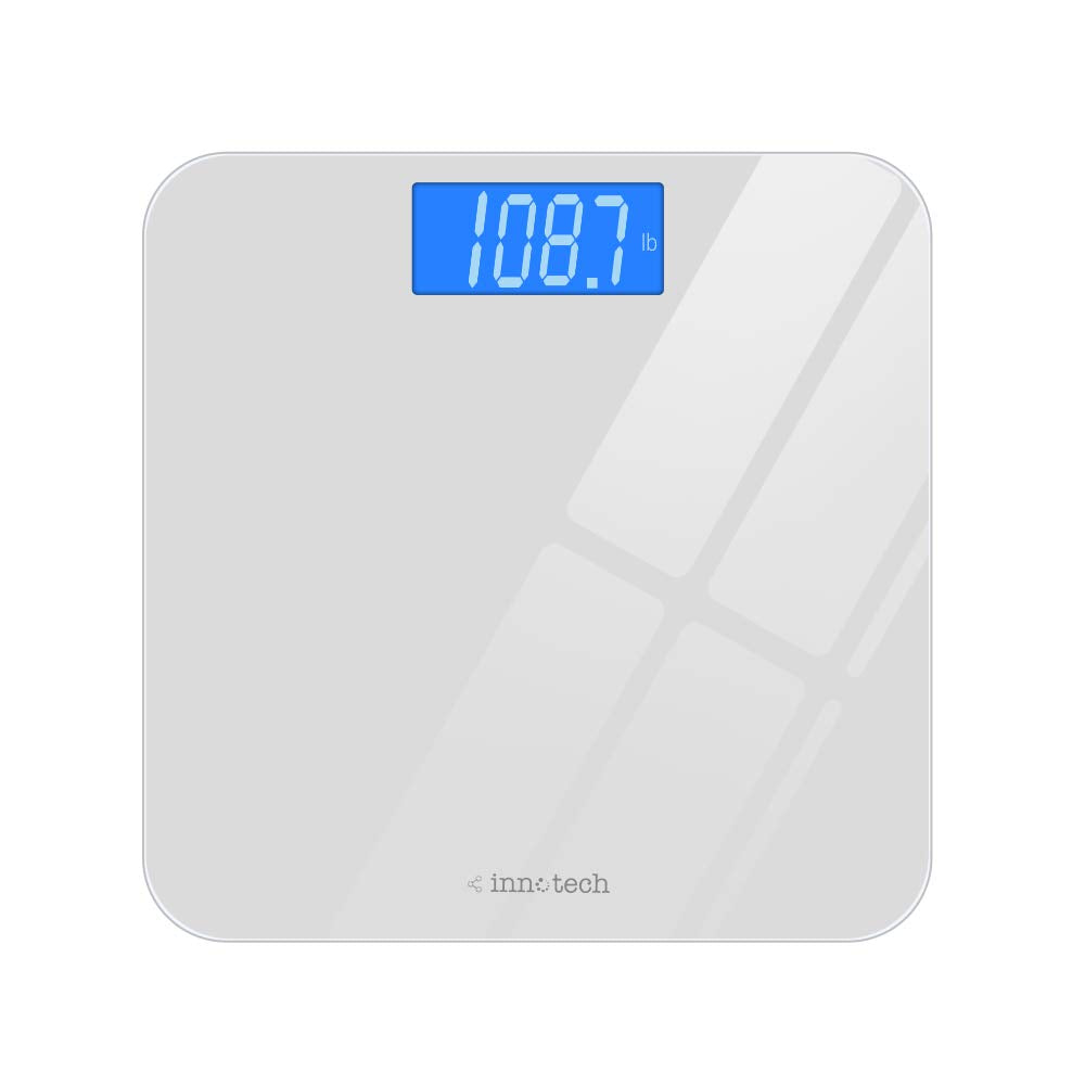 Digital Bathroom Scale with Extra Large Backlit Display