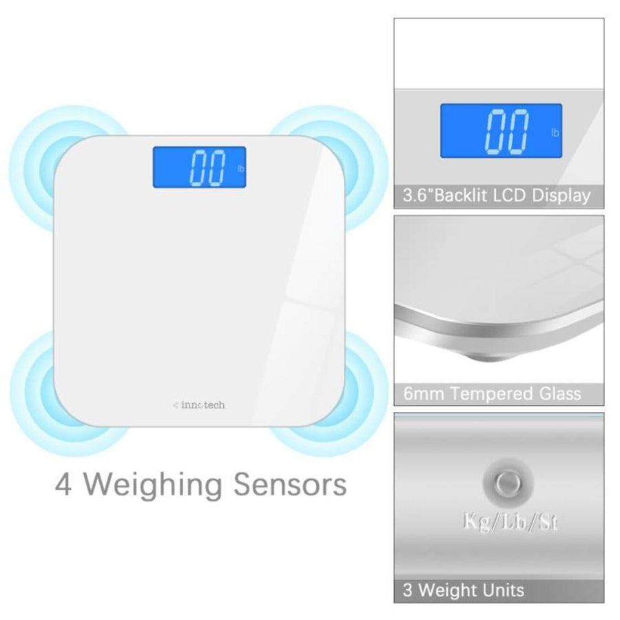 Innotech Digital Bathroom Scale ID-767 White